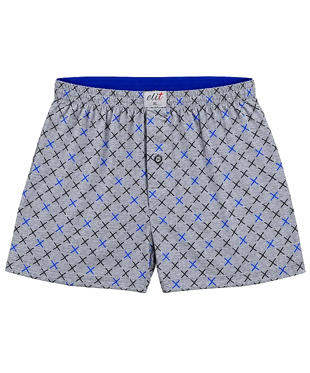 6'lı Paket Erkek Havlu Bel Desenli Boxer - ASORTİ - 8
