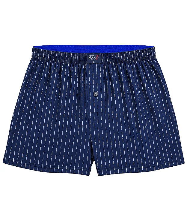 6'lı Paket Erkek Havlu Bel Desenli Boxer - ASORTİ - 12