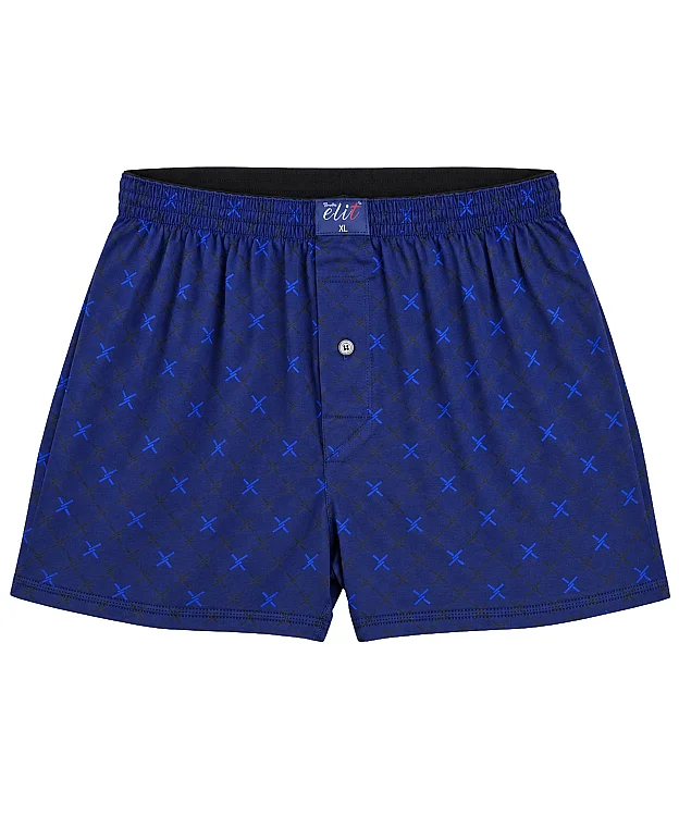 6'lı Paket Erkek Havlu Bel Desenli Boxer - ASORTİ - 14