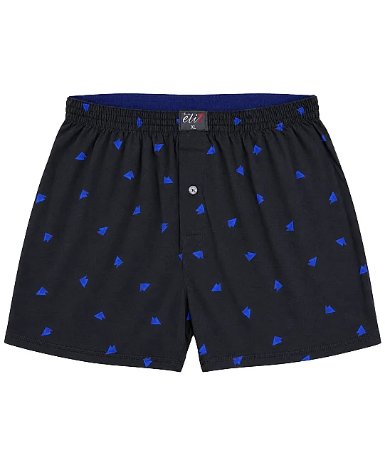 6'lı Paket Erkek Havlu Bel Desenli Boxer - ASORTİ - 15