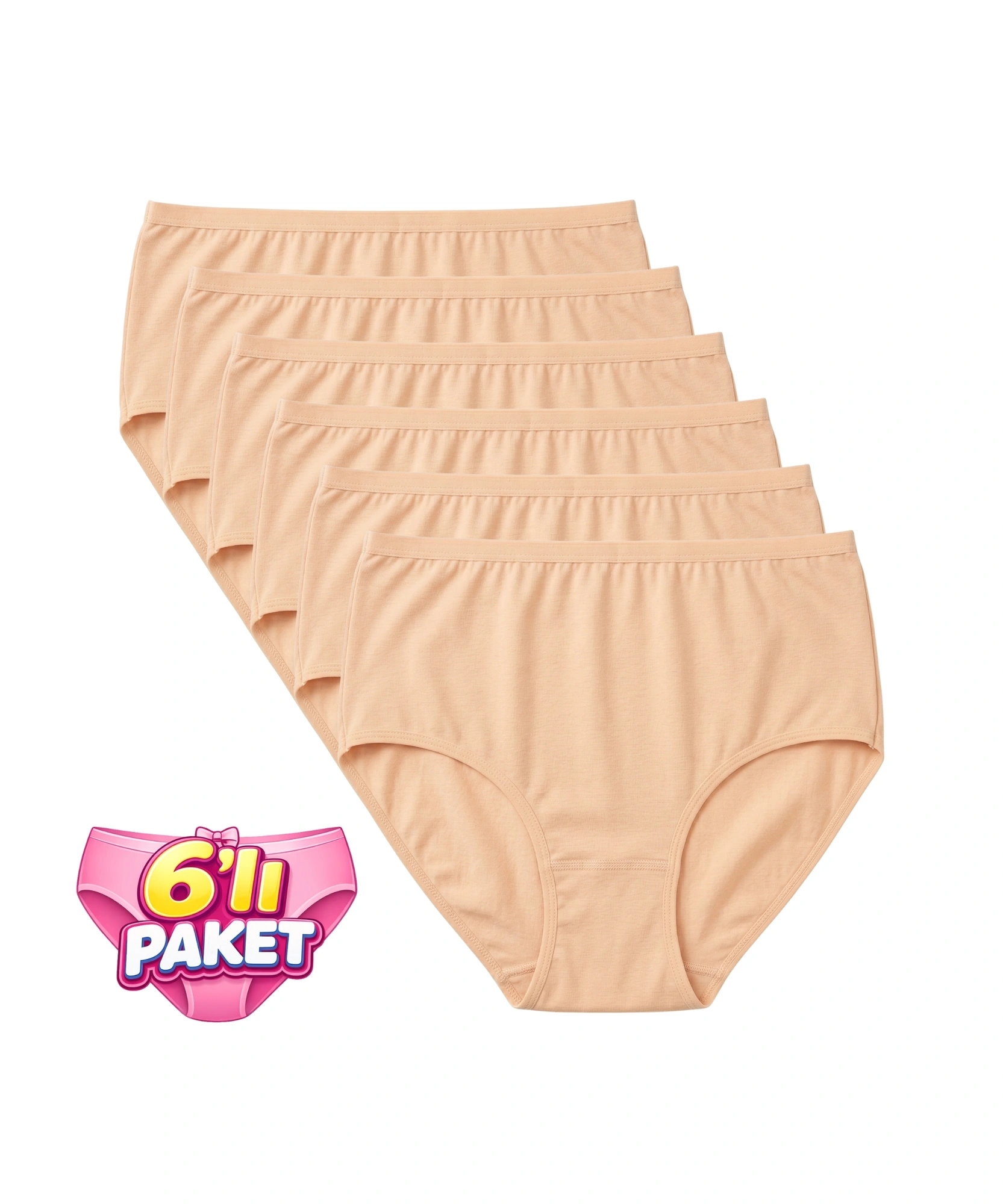 6'LI Paket Modal Bato Külot - TEN - 1