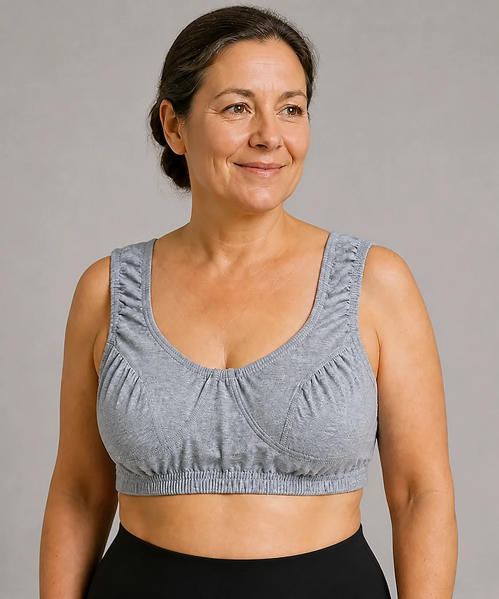 Anne Yarım Badi Atlet - GRİ - 1