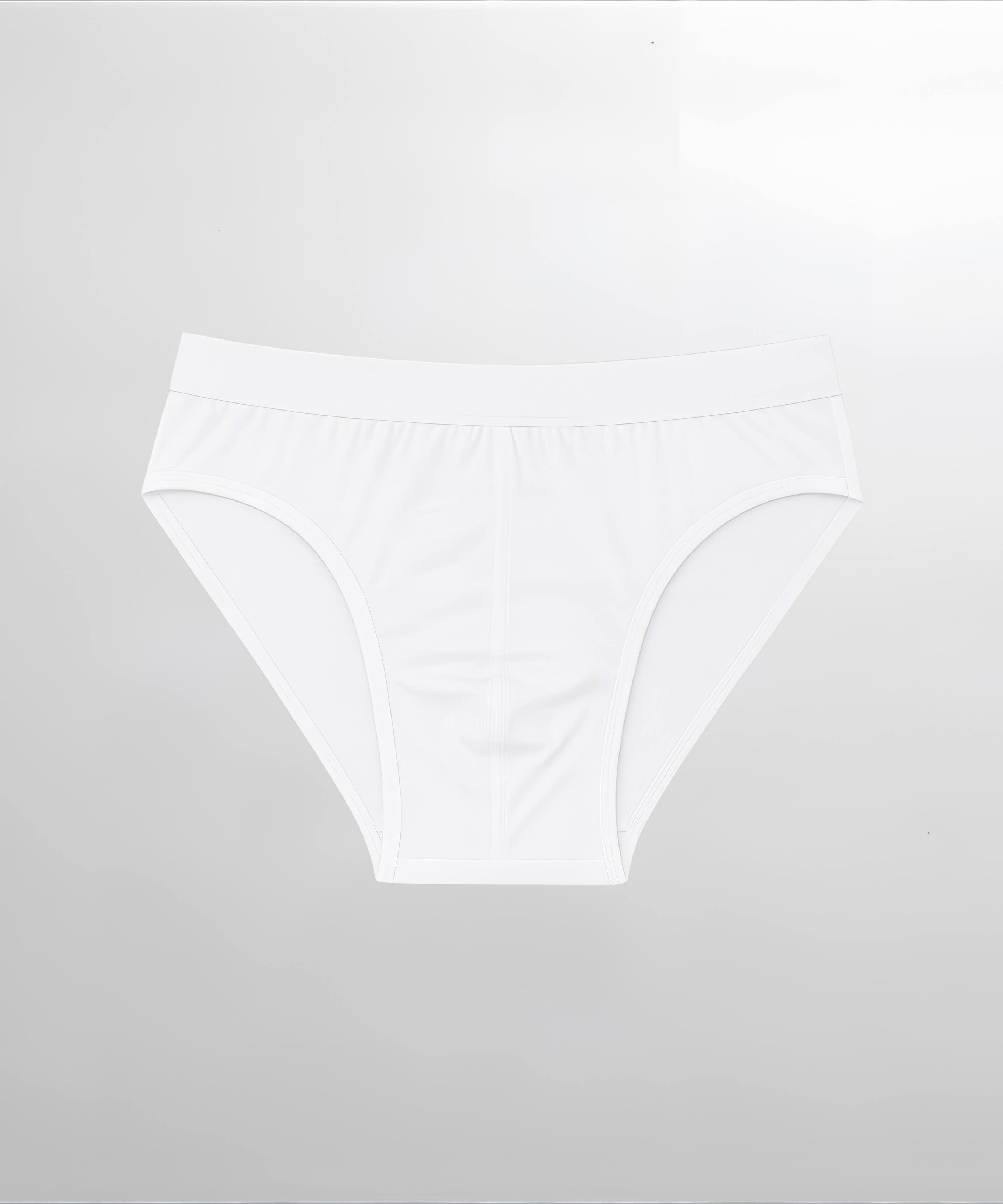 Bambu Kemerli Slip Erkek Külot - BEYAZ