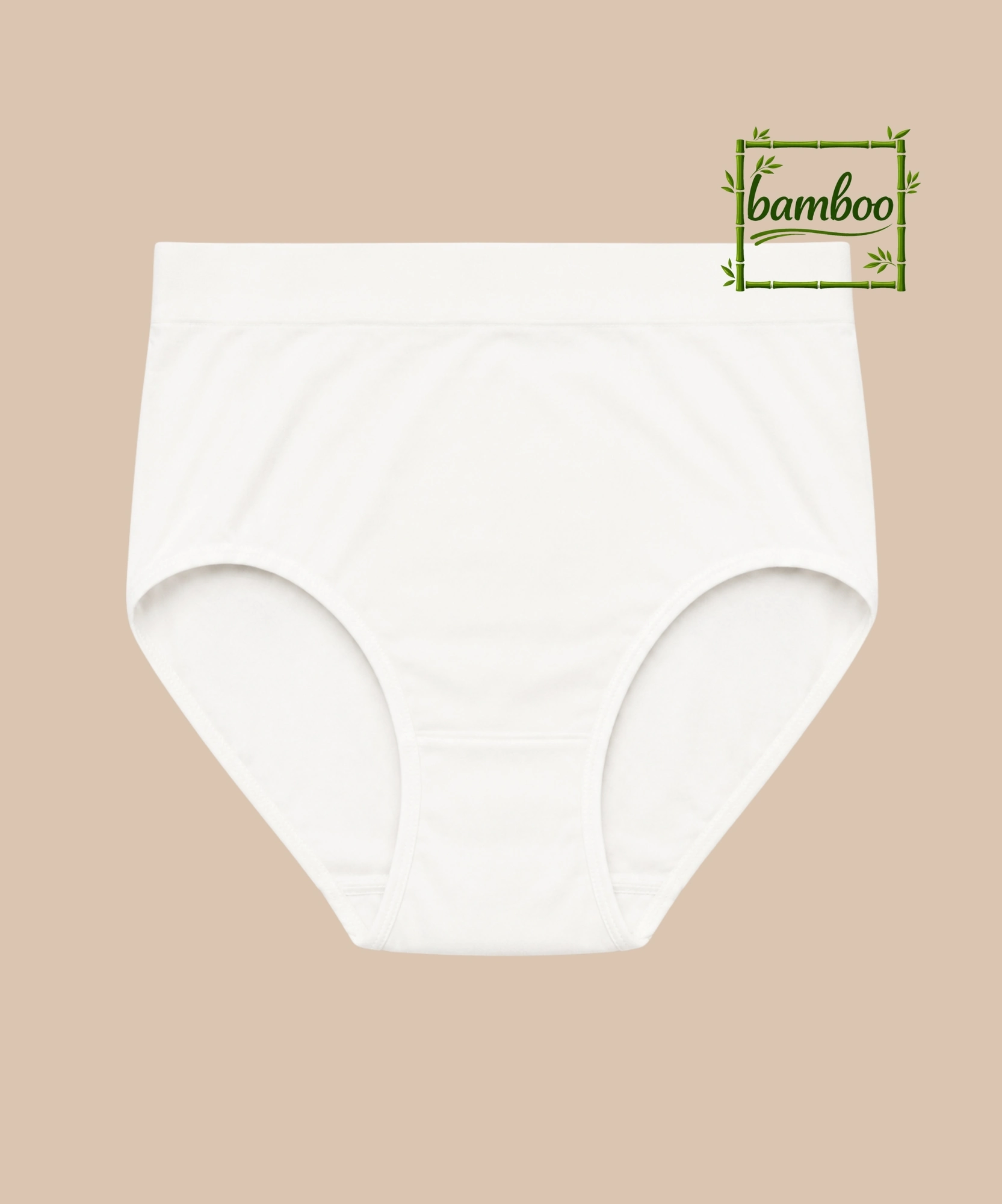 Bambu Organik Kadın Slip Külot - BEYAZ - 1