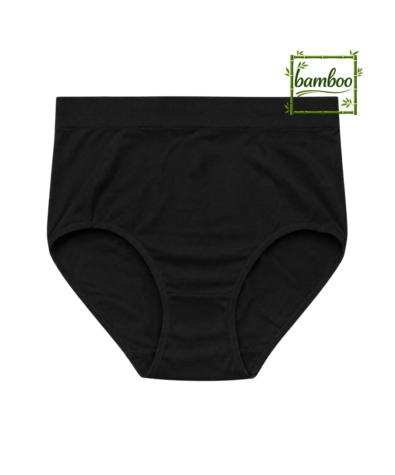 Bambu Organik Kadın Slip Külot - SİYAH