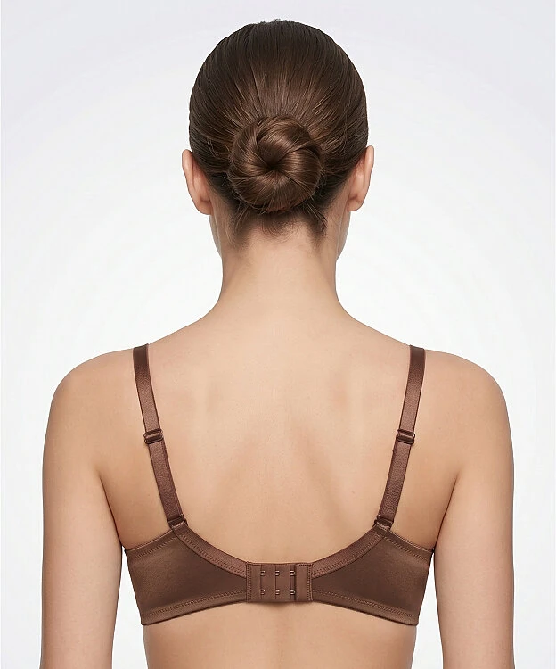 Big Size (B-C-D) Desteksiz Ultra Soft Cup Sütyen - CARAMEL - 2