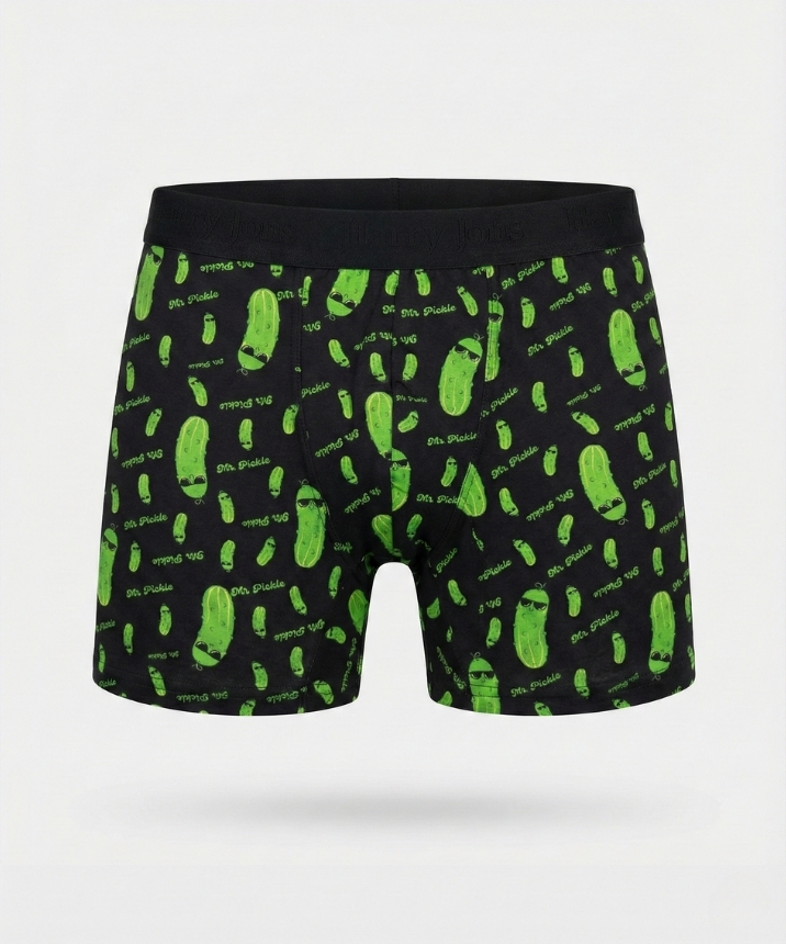 Desenli Likralı Erkek Boxer - MR.PİCKLE
