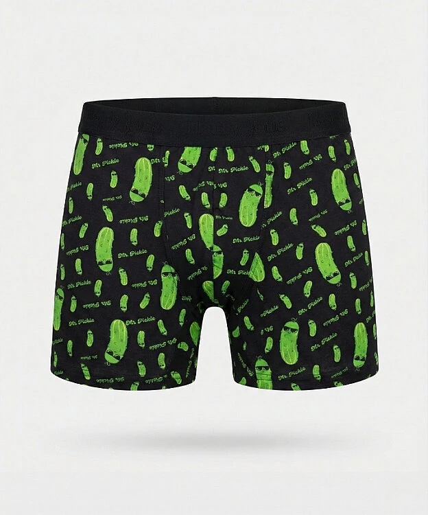 Desenli Likralı Erkek Boxer - MR.PİCKLE - 1