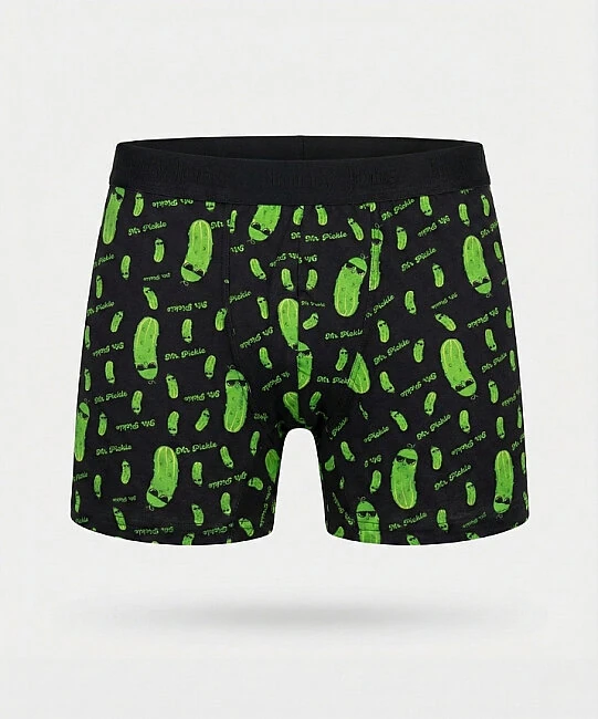 Desenli Likralı Erkek Boxer - MR.PİCKLE 