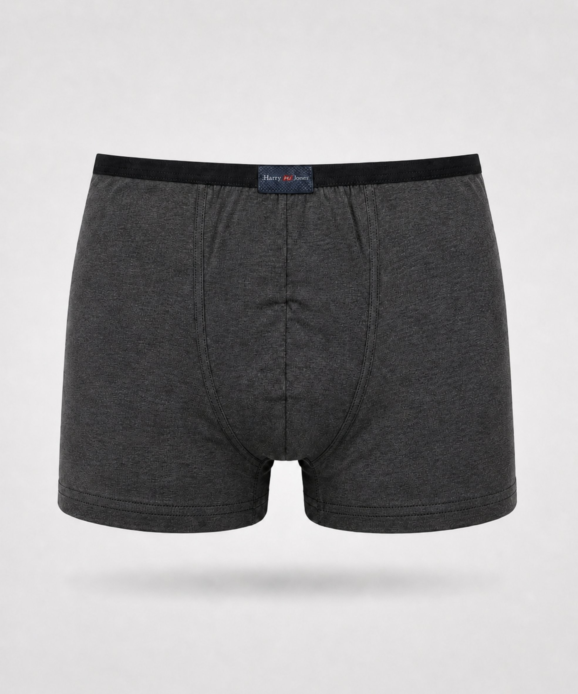 Erkek İnce Kemerli Modal Penye Boxer - FÜME