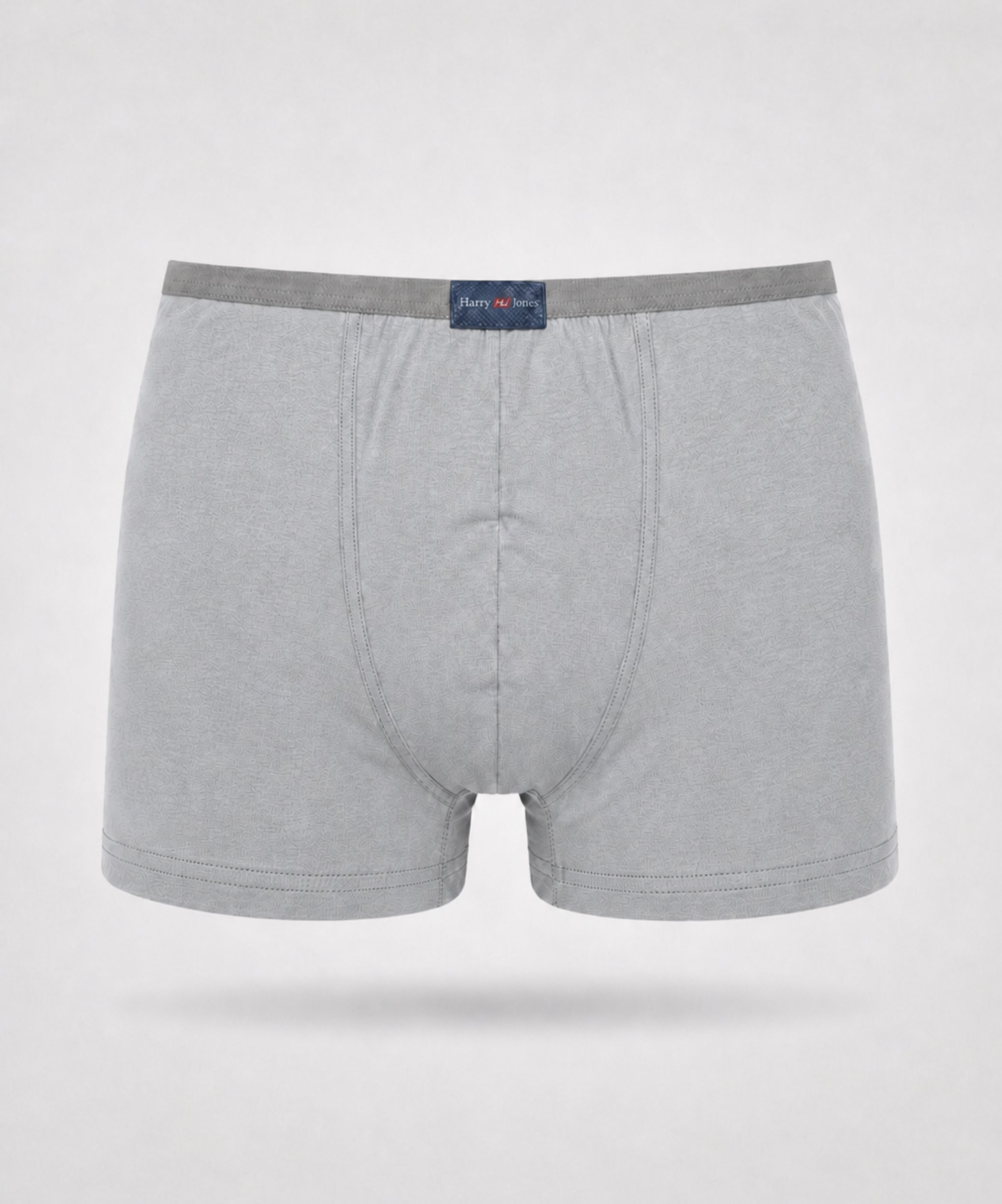 Erkek İnce Kemerli Modal Penye Boxer - GRİ
