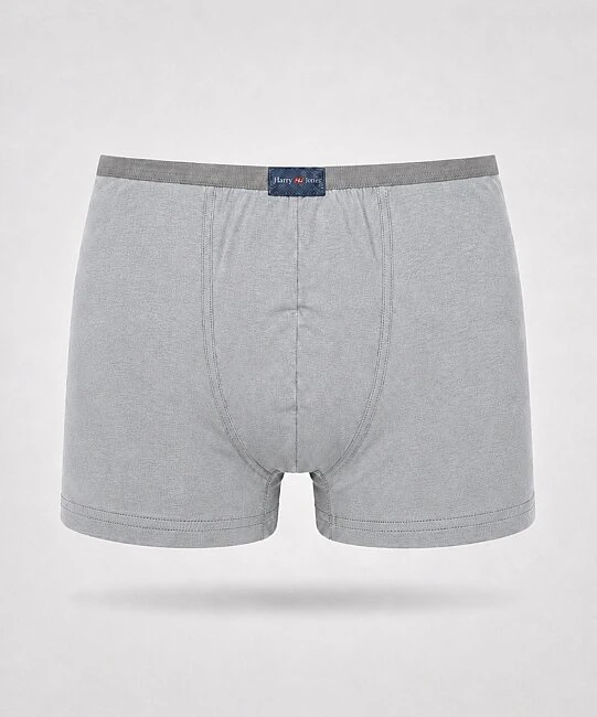 Erkek İnce Kemerli Modal Penye Boxer - GRİ