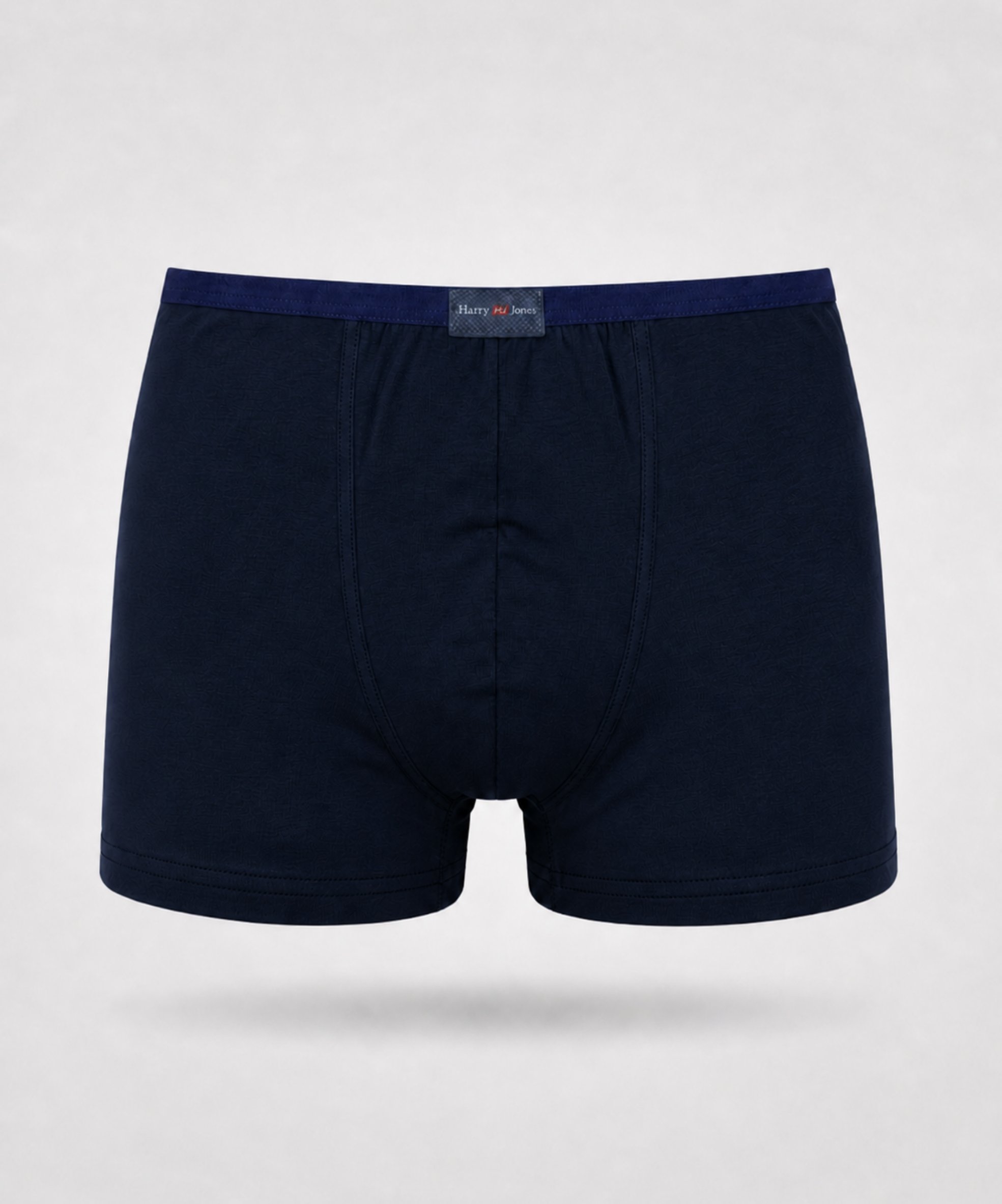 Erkek İnce Kemerli Modal Penye Boxer - LACİVERT