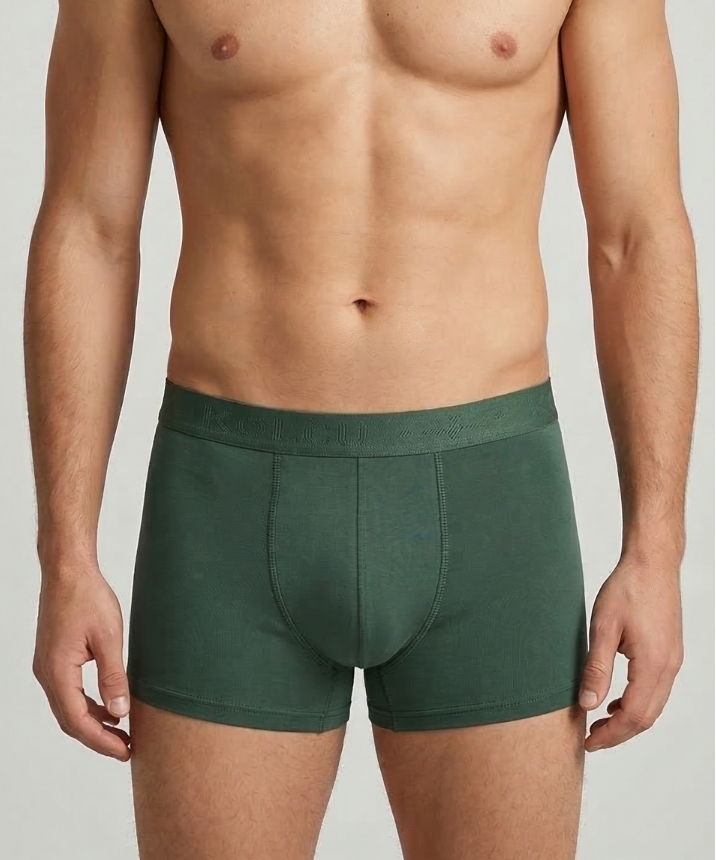 Erkek Likralı Boxer - HAKİ