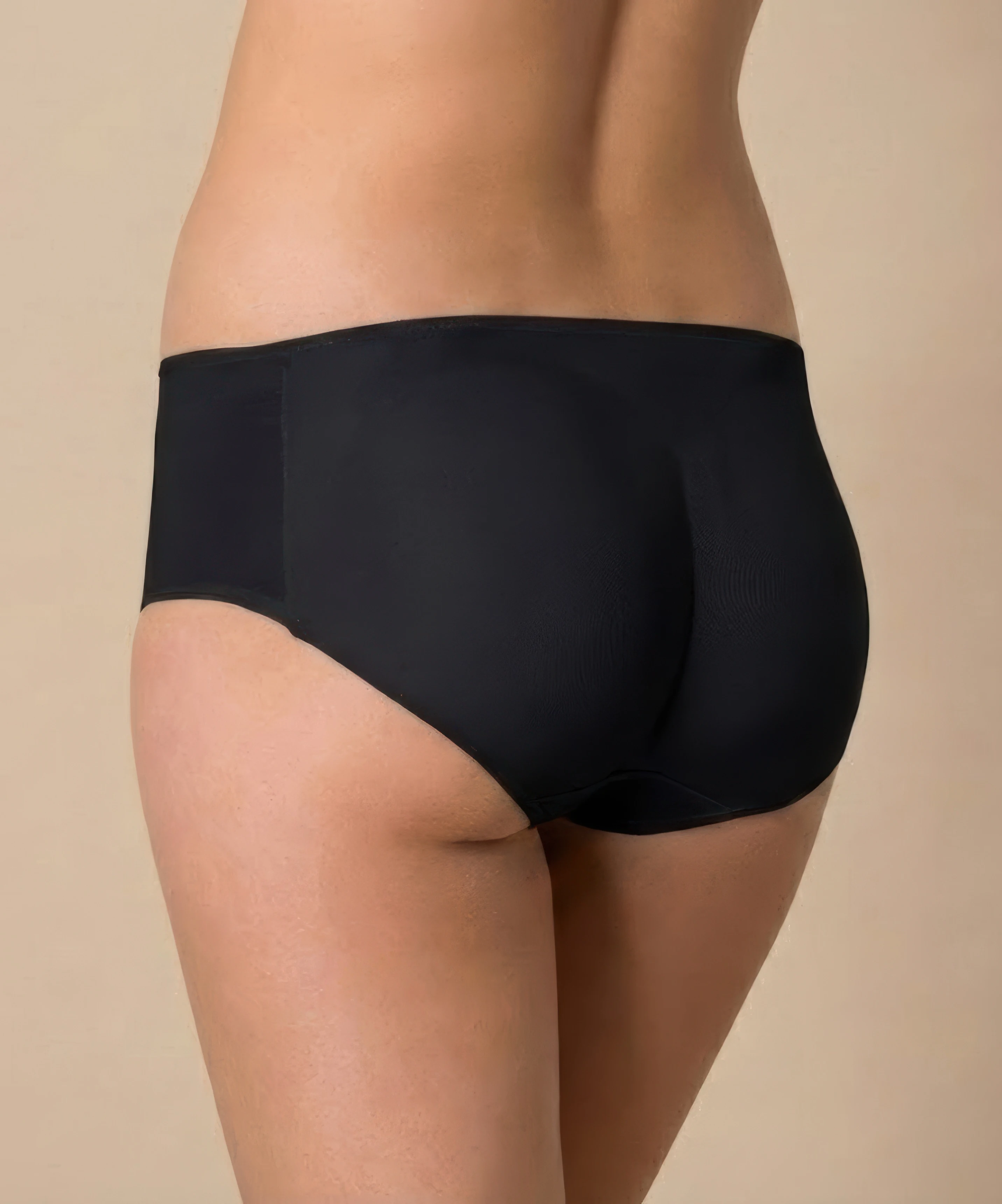 Pop Up Popo Şekillendirici Slip Külot - SİYAH - 1
