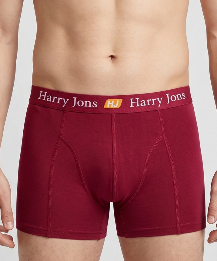 Likralı Modal Erkek Boxer - BORDO