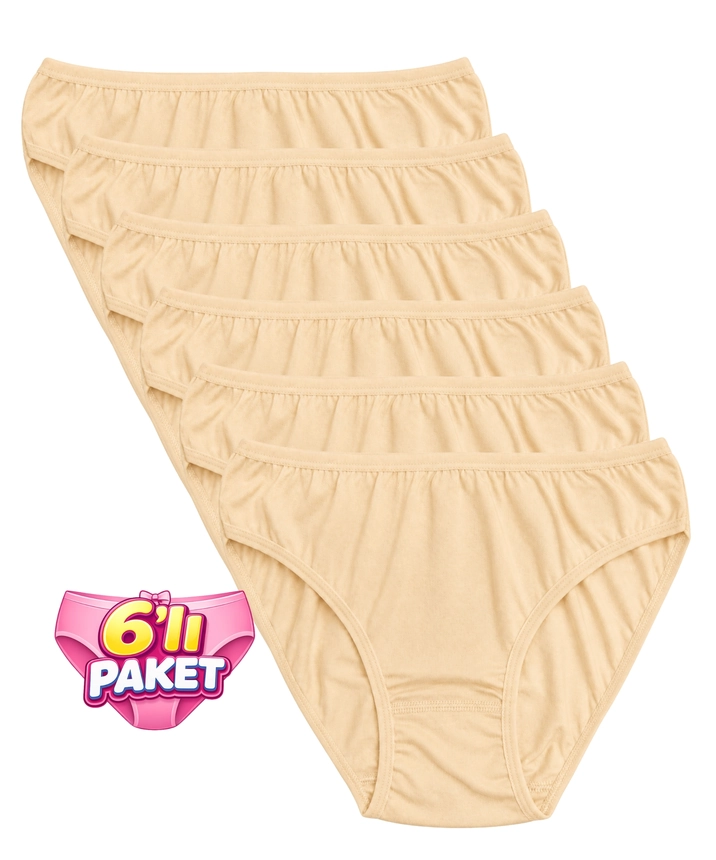 6'lı Paket Modal Bikini - TEN
