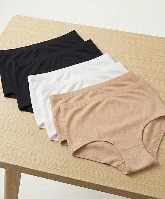 6'lı Paket Modal Yüksek Bel Toparlayıcı Bato Külot - ASORTİ