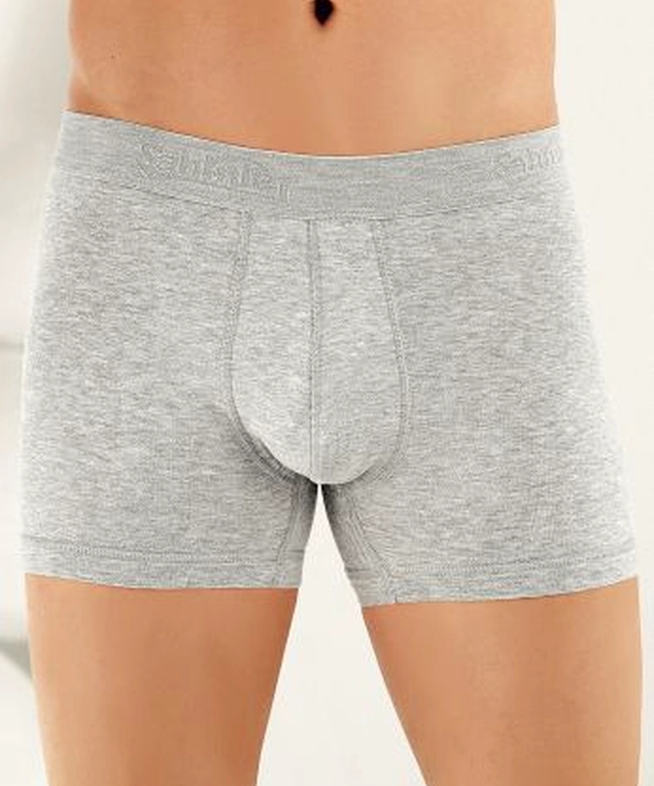 Erkek Likralı Boxer - GRİ