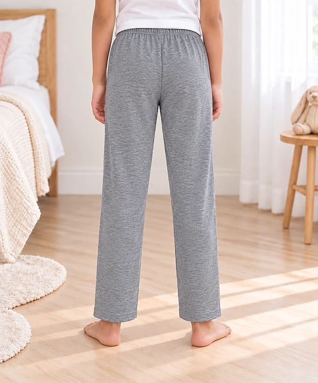 %100 Pamuk Çocuk Pijama Altı - GRİ - 3